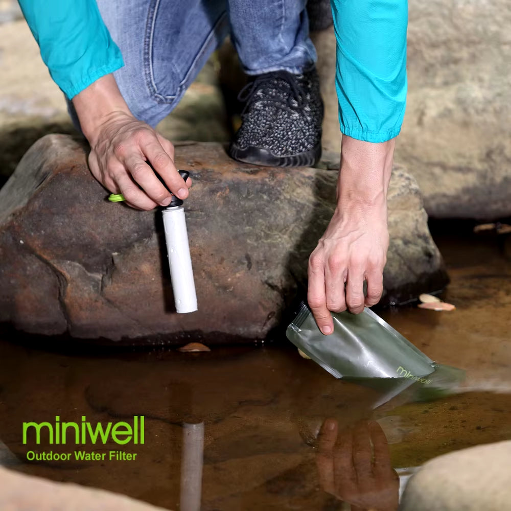 Survival Outdoor Camping & Hiking Portable Water Purification