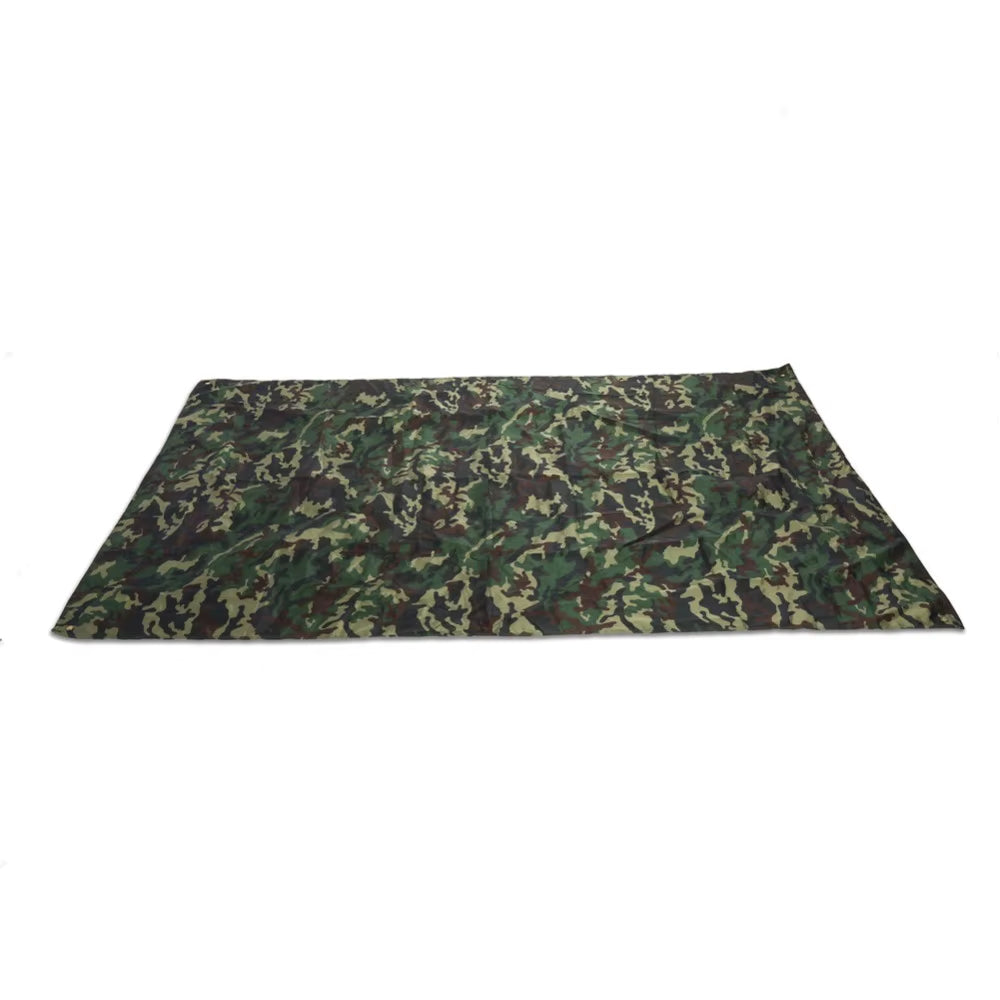 Camouflage Tent Tarp Ultralight Camping Hunting Shelter Rainproof Tarp Tourist Awning Portable Camping Survival Tent
