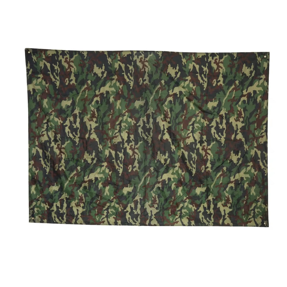 Camouflage Tent Tarp Ultralight Camping Hunting Shelter Rainproof Tarp Tourist Awning Portable Camping Survival Tent
