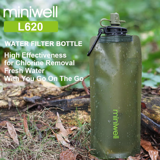 Survival Outdoor Camping & Hiking Portable Water Purification